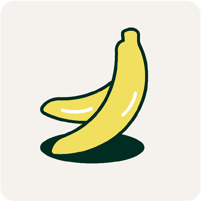 Bananas. Illustration.
