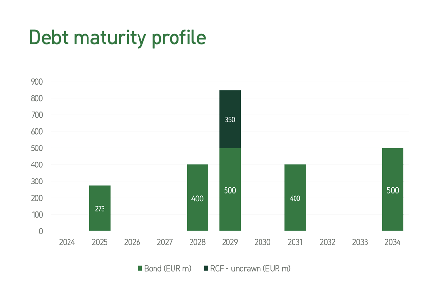 Debt maturity profile