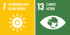 sdg 7 and 13